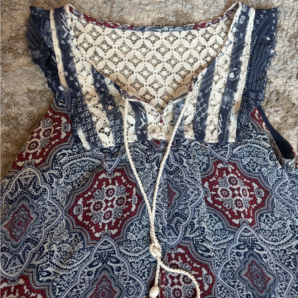 Multicolor Short Dress
